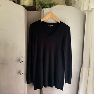 DKNY V-Neck Black Sweater
